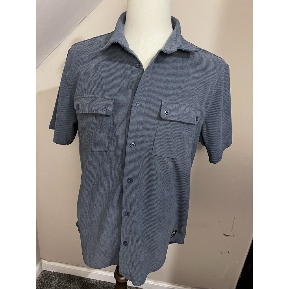 Wesc Button Up Shirt Corduroy Brand Is From Stockholm Sweden